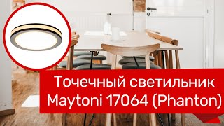 Точечный светильник MAYTONI 17064 MAYTONI Phanton DL303L12B обзор [upl. by Peoples819]