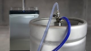 How to Tap a Keg for Your Kegerator in Your Bar or Home [upl. by Yednarb211]