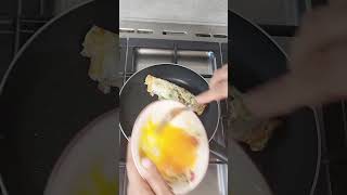 Omelette roll shortsfeed breakfast viralvideo youtubeshorts [upl. by Charisse636]