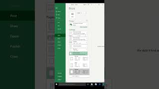 How to use print Narrow margins in MS Excel [upl. by Omrelliug]