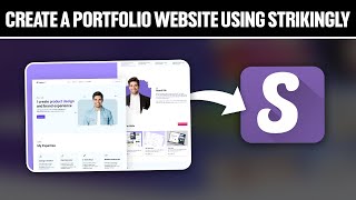 How To Create Portfolio Website Using Strikingly 2024 Full Tutorial [upl. by Apfel]