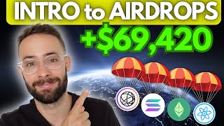 Crypto Airdrops for Beginners Earn  in 2024 [upl. by Landsman]