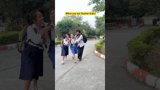 Jab apki mummy teacher ho to y sab hota hai👩‍🏫😂 shorts funnyshorts ytshorts teacherlife [upl. by Aihsekin]