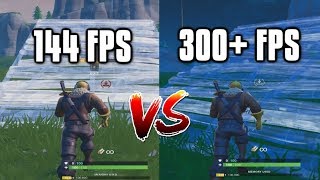 Capped vs Uncapped FPS  Why You Should Cap Your Frames In Fortnite [upl. by Ettener239]