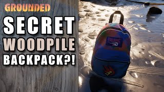 Grounded Tips and Tricks  Secret Woodpile Backpack [upl. by Marko]