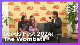 Leeds Fest 2024 The Wombats Interview [upl. by Kellyn]