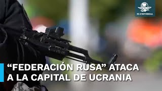 Autoridades de Ucrania aseguran que Rusia lanzó ataques sobre Kiev y Leópolis [upl. by Ailemor656]