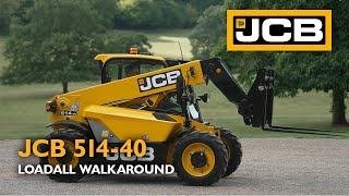 JCB 51440 Loadall Walkaround [upl. by Ayek]