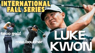 Luke Kwon is HIM Bogey Free 67 in Asian Tour Debut Taco Golf amp Mac Boucher Also Competing [upl. by Saied]