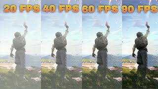 90 FPS vs 60 FPS vs 40 FPS vs 20 FPS  Bgmi FPS Comparison [upl. by Llewen]