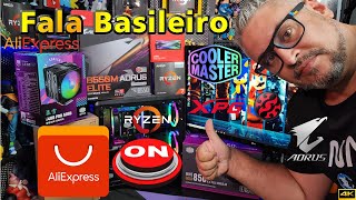 Fala Basileiro  Aliexpress está ON  Montando PC Gamer by China com Ryzen 5800X3D  RX 6600M [upl. by Htiekram]