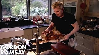 Roast A Turkey With Gordon Ramsay [upl. by Beaston647]