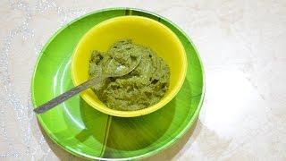 Mudakathan Keerai Thuvaiyal Recipe  Mudakathan Keerai Chutney  Ballon vines [upl. by Anirehc652]