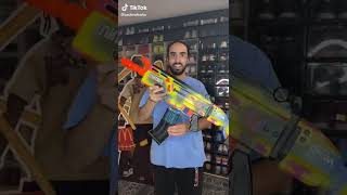 shorts Travis Scott Fortnite Nerf Gun baderalsafar foryou fyp foryoupage travissc [upl. by Roddy]