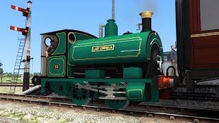 TS2021  Wayside Works W4 Peckett First Look Review [upl. by Pamella]