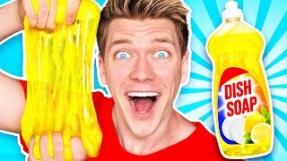 Making Slime out of Weird Objects Learn How to Make No Glue Diy Best Slime vs Real Food Challenge [upl. by Sturges]