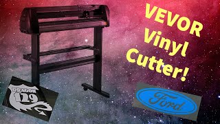 Review amp SetUp Of The Vevor SK870L Vinyl CutterPlotter Make Stickers [upl. by Giah]