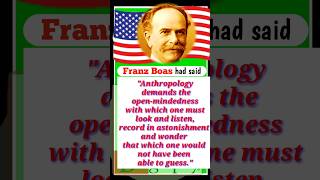 FRANZ BOAS The Father of American Anthropology [upl. by Maryanna]