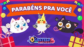 Parabéns Pra Você  Música Infantil 😻🏰🎶 O Castelo dos Gatinhos [upl. by Buller]