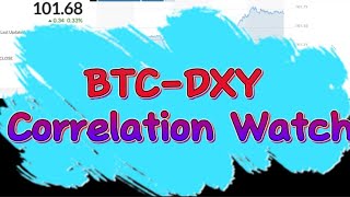 Tracking the BitcoinDXY Correlation bitcoin btc crypto DXY cryptocurrency digitalcurrency [upl. by Akram]