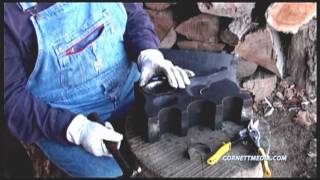 dean cornett  SWAGING  creative blacksmithing and original art [upl. by Gutow]