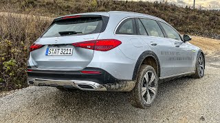 TAKING the NEW CCLASS OFFROAD 2022 CClass ALL TERRAIN TEST New W206 C220d AllTerrain [upl. by Llennod]