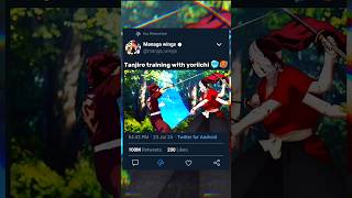 Tanjiro training with yoriichi bot🥶🥵 videoviral shorts🥶🐐 [upl. by Michaud]