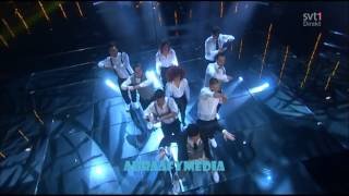 Eric Saade Medley  Melodifestivalen 2012 Final [upl. by Aseeral]