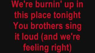 Burnin Up Jonas Brothers Lyrics Video [upl. by Vevine]