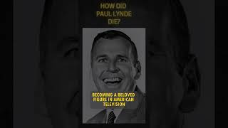 How did Paul Lynde die western history hollywoodhistory historicalmovie movie historymovie [upl. by Shelden]