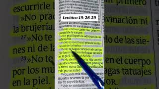 Levitico192629 CrecimientoEspiritual Fe FeEnDios Dios Cristiano AmorDeDios [upl. by Liz]