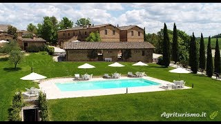 Agriturismo San Giovanni  Toscana  Agriturismoit  Drone video [upl. by Aan260]