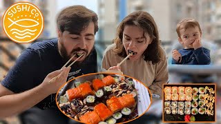 Sushi Sushico  სუშის მუკბანგი  სუში სუშინო [upl. by Gorey]