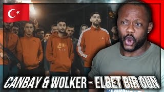 Canbay amp Wolker  Elbet Bir Gün Official Video TURKISH RAP MUSIC REACTION [upl. by Nichy]