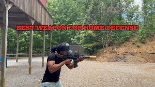 BEST WEAPON FOR HOME DEFENSEDANIEL DEFENSE M4 PDW 300 BLACKOUT SUPPRESSED [upl. by Naeruat]