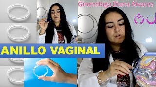 ANILLO VAGINAL POR GINECOLOGA DIANA ALVAREZ [upl. by Yesnnyl]