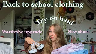 Clothing tryon haul Back to school 2022 [upl. by Ibrab]