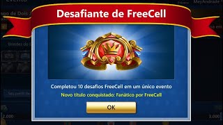 Evento Solitaire I Ganho de Moedas I FreeCell Especialista I Parte 1 [upl. by Atinahc338]