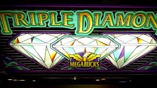 MEGABUCKS Slot Machine JACKPOT CAUGHT ON VIDEO  TRIPLE DIAMOND [upl. by Notnroht]