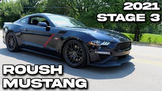 Showcasing the 2021 Stage 3 Roush Mustang w 750HP [upl. by Surbeck]