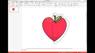 How to Create Dashed Outlines in PowerPoint around Clipart [upl. by Madella487]