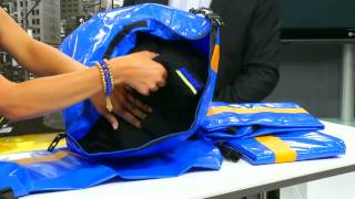 Xcase Wasserdichter Packsack 70 Liter blau [upl. by Griffy134]