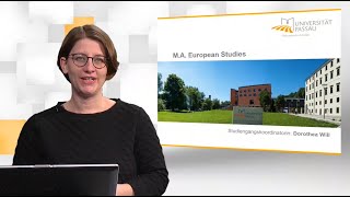 Universität Passau • MA European Studies • Informationsvideo [upl. by Croix]