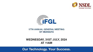 17th Annual General Meeting of Members  IFGL Refractories  31 July 2024 [upl. by Irena]