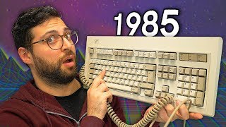 ¿Es este teclado de 1985 el mejor que jamás ha existido IBM Model M [upl. by Nyvek]