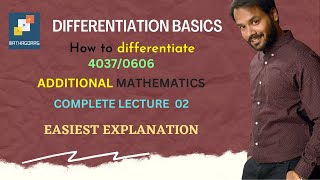 Easy Differentiation Methods for Cambridge O Level Additional Mathematics  StepbyStep Tutorialquot [upl. by Cynthy]