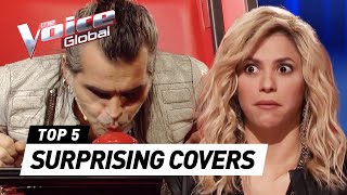 The Voice  SURPRISING COVERS in The Blind Auditions PART 2 [upl. by Elagiba363]