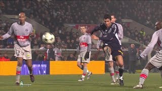 Yohan Gourcuffs incredible goal vs PSG 11Jan2009 [upl. by Yaniv]