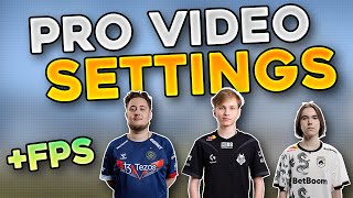 The Best Pro Video Settings in CS2 [upl. by Adarbil]