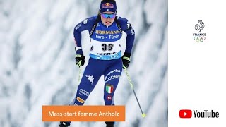 Massstart Femme  Antholz 2021 [upl. by Nikal]